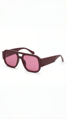 Oversized Tinted Lens Sunglasses