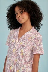 Roller Rabbit x LoveShackFancy Preppy Patchwork Women's Polo Pajama