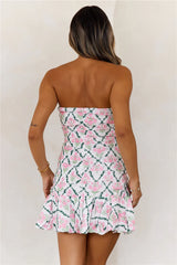 Dance My Way Mini Dress Green