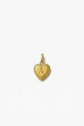 Initial Heart Charm