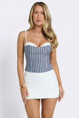 Amalfi Sweetheart Stripe Cami