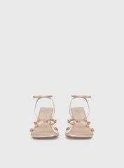 Billini Brynlee Heels Champagne Satin