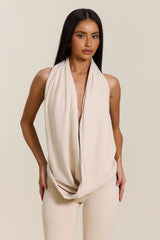 The Leia Top in Stone