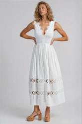 Grace Cotton Midi Dress