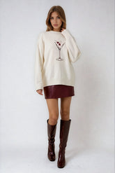Cherry Martini Sweater