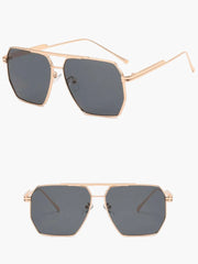 Classic Aviator Metal Frame Sunglasses