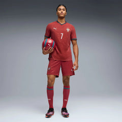 Cristiano Ronaldo Portugal National Team Puma 2026 Home Authentic Jersey - Red