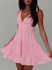 Galvis Mini Dress Pink Petite