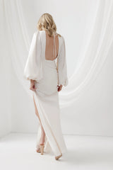 India Dress - Oyster