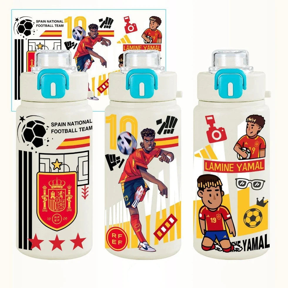 Yamal football star thermos cup