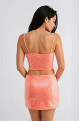 Cabo Sequin Skirt Set