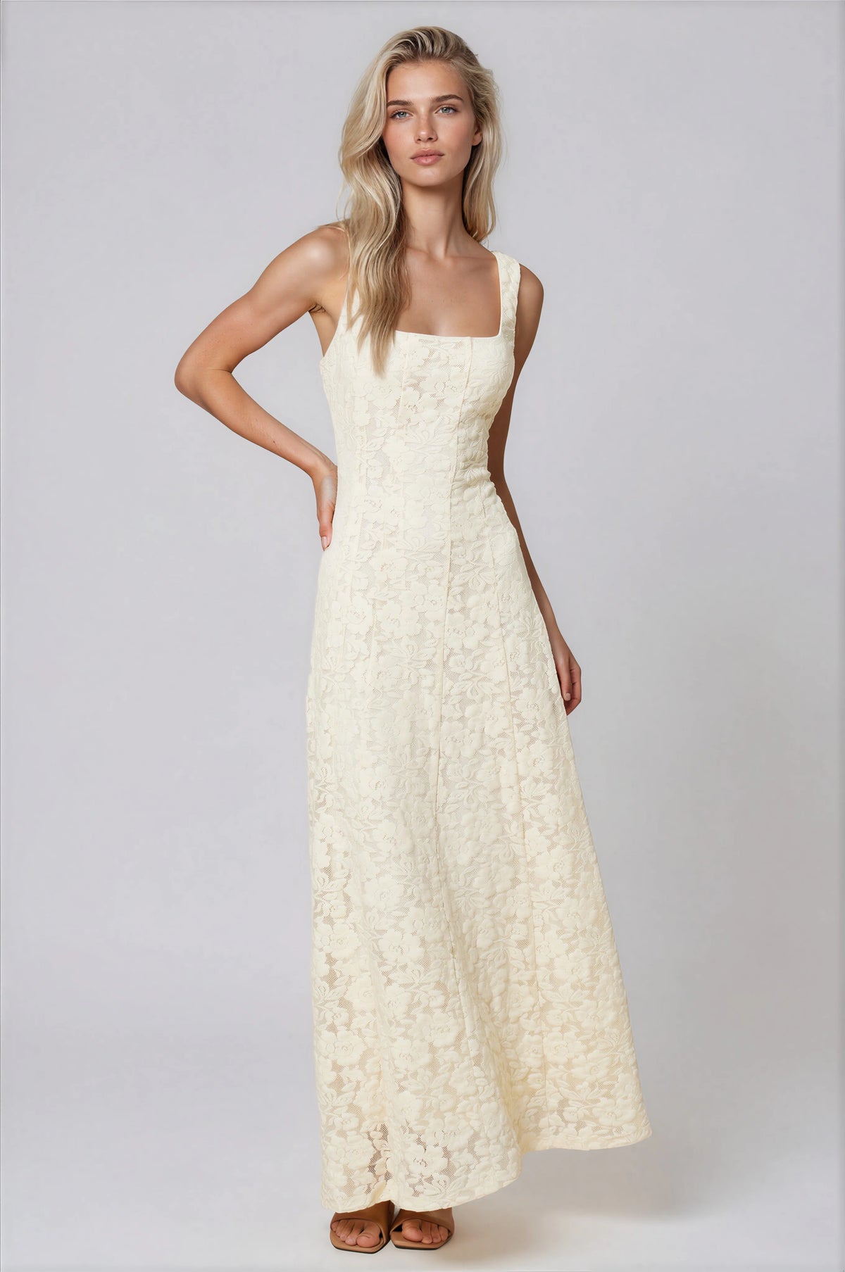 Petunia Lace Maxi Dress