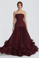 Megan | Elegant Evening Gown Maxi Dress