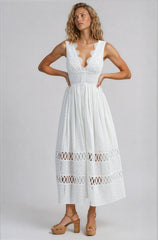 Grace Cotton Midi Dress