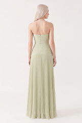 Megan | Sage Green Maxi Dress