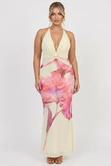 Nerissa Halter Maxi Dress