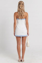 Sunset Sculpt Romper Mini Dress