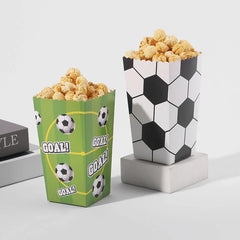Football popcorn box - multiple options