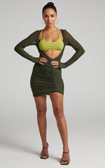 By Dyln - Juna Dress in Green