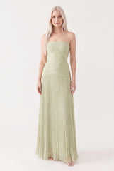 Megan | Sage Green Maxi Dress