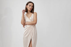 Marigold Dress - Pale Blush