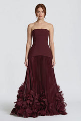 Megan | Elegant Evening Gown Maxi Dress