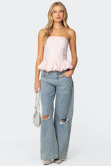 Everlee Bubble Hem Corset