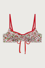 Cola Underwire Balconette Bikini Top - Berry in Love
